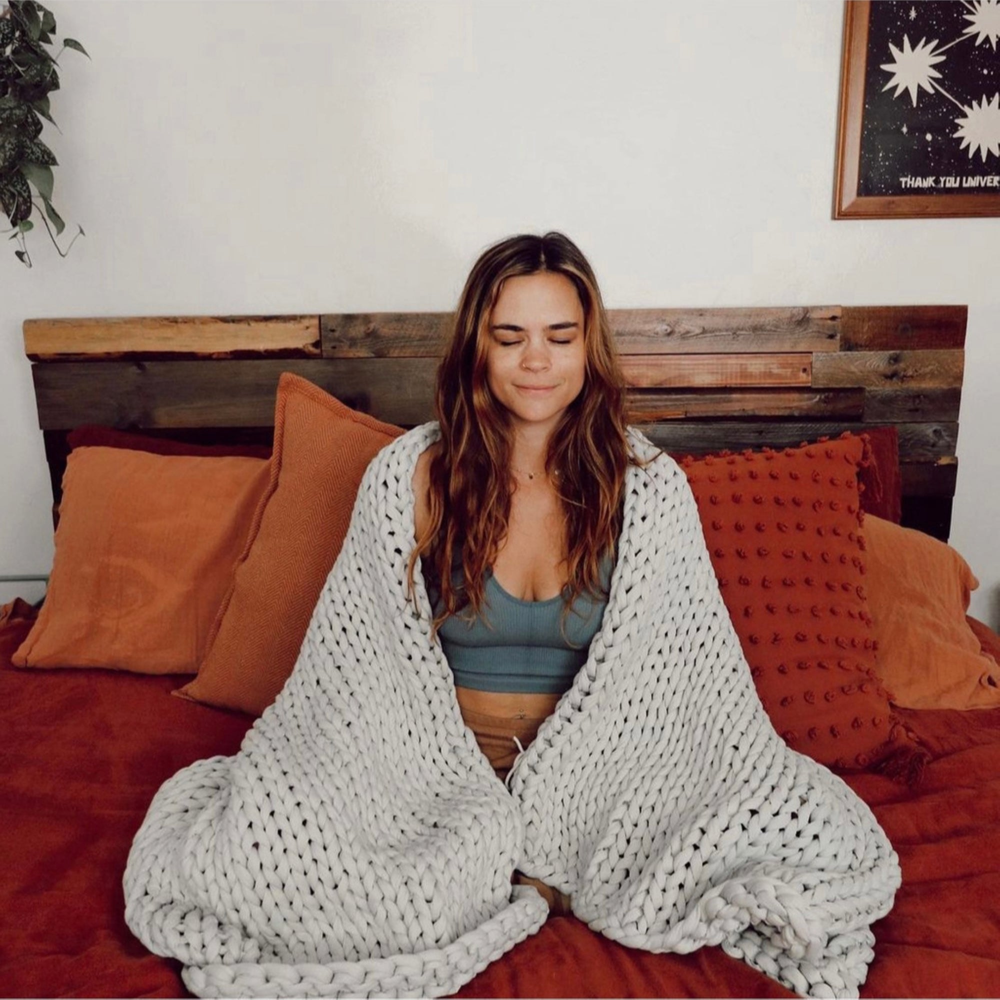 What Are Weighted Blankets Really Made Of?