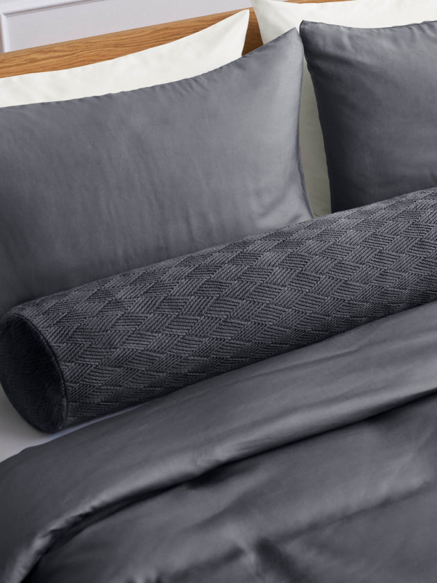 Second Skin Fitted Sheet — Asteroid Grey