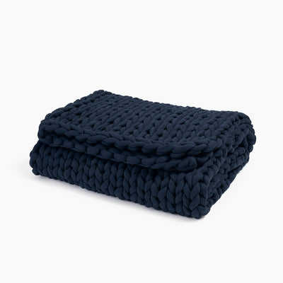 Knitted Weighted Blanket - 100% Organic Cotton - Cotton Napper